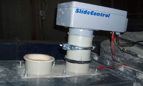 расходомер SlideControl на цементном заводе Cemex